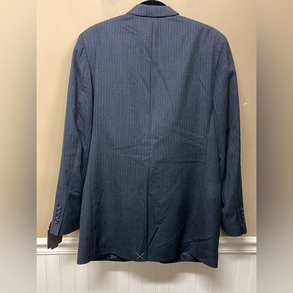 Merona Mens 3 Button Suit Jacket Gray Size 40R NWT - Picture 2 of 5